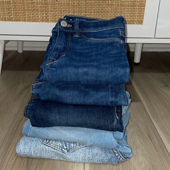 5 Pairs of Jeans Size 8 & 10 Old Navy/ Cat & Jack/ Kohls - Picture 3 of 6